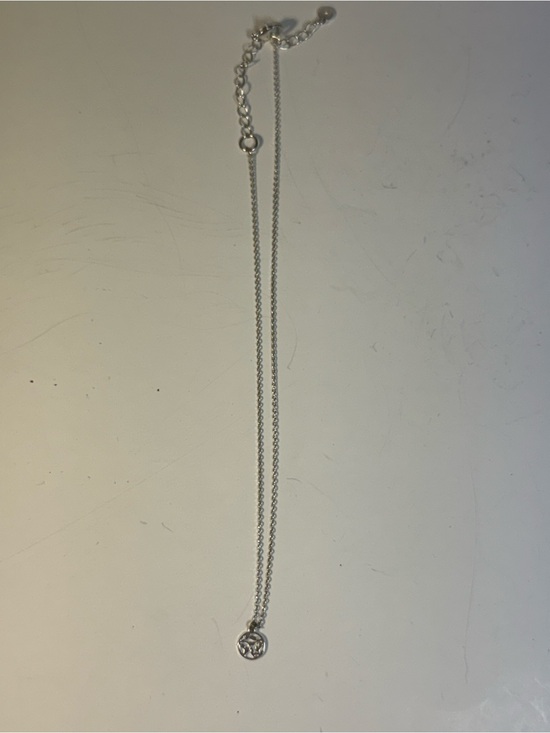 Jewelry - Sterling Silver Star Leaf Charm Necklace - Silver